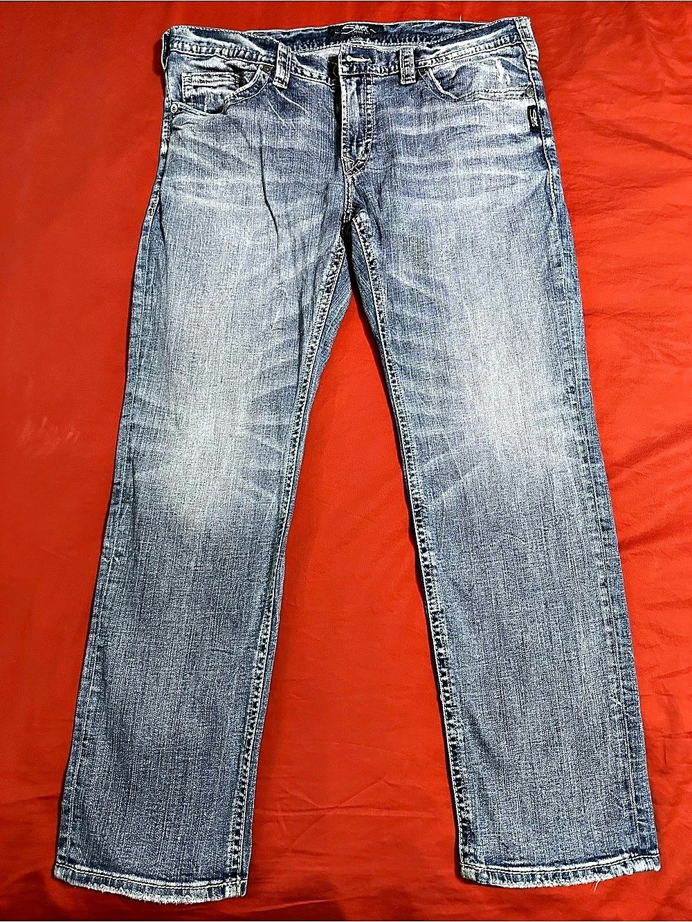 Silver Jeans Co. Konrad Men’s Jeans W38/L32 Light Wash